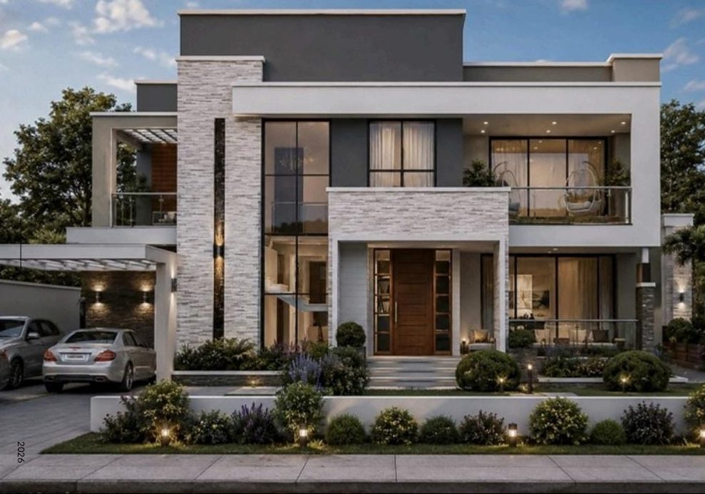 Luxury maisonette with landscaped frontage