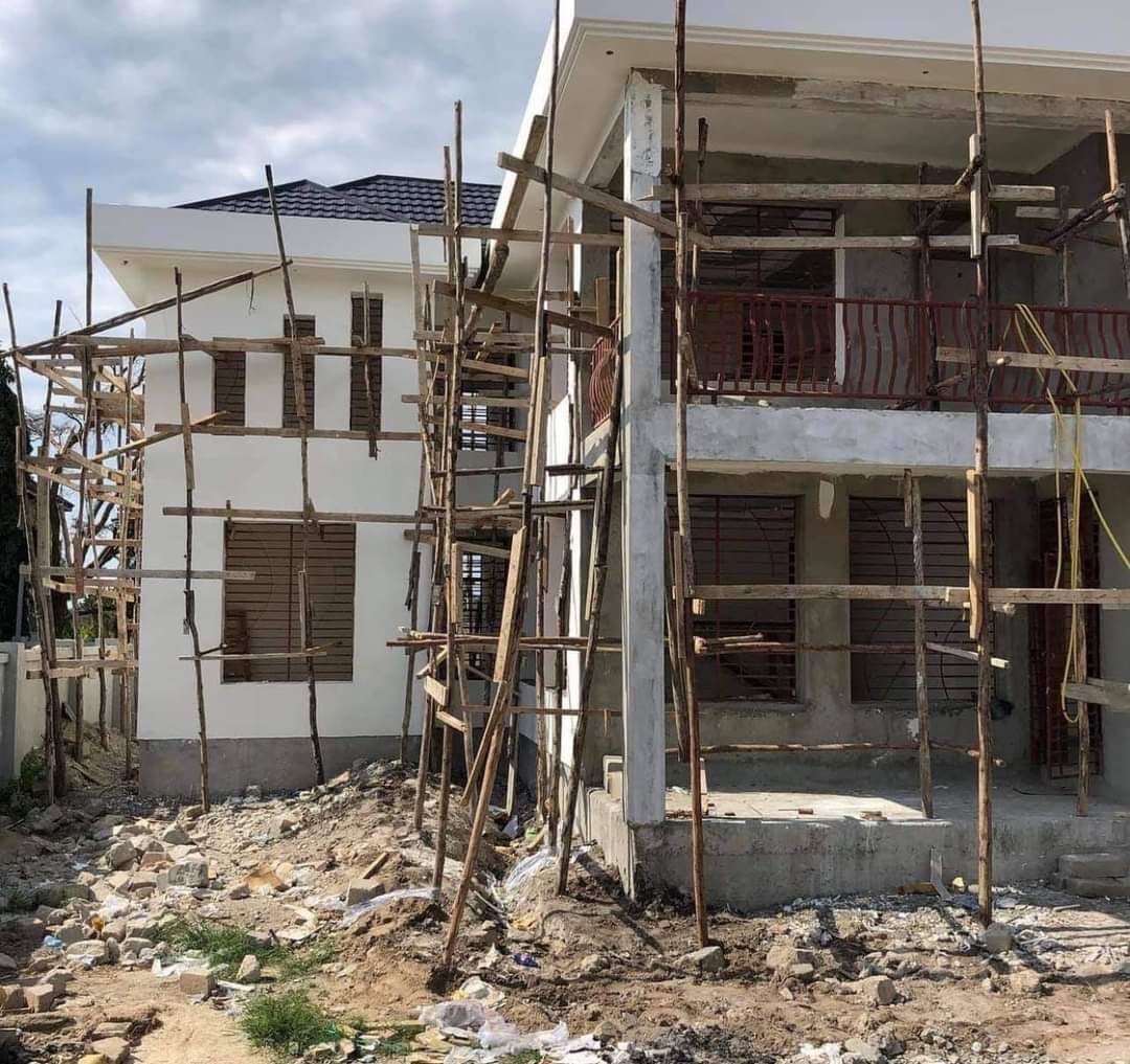 Kikuyu maisonette - exterior finishes